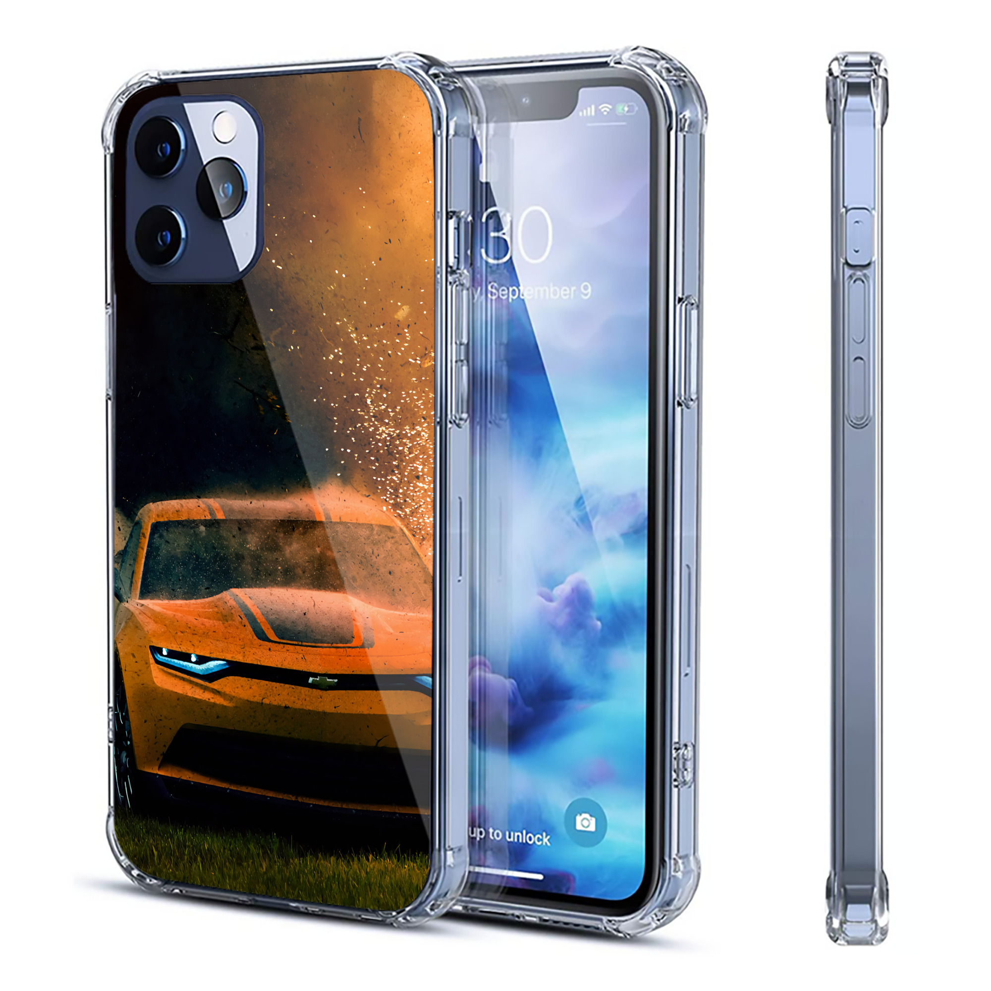 （画像用） Transformers トランスフォーマー 【iPhone 12シリーズ対応】透明スマホケース（クリアソフトケース）